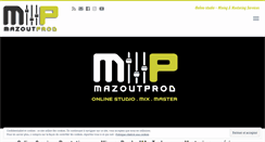 Desktop Screenshot of mazoutprod.com
