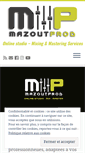Mobile Screenshot of mazoutprod.com